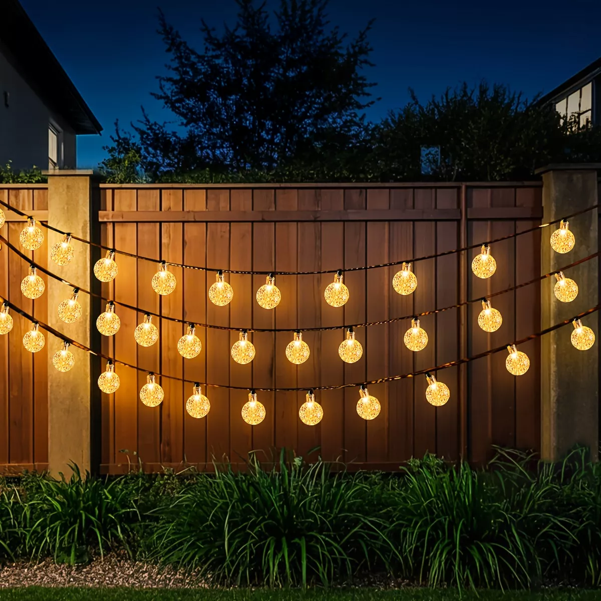 Picture of 30M LED Ball string Light In Warm White Light