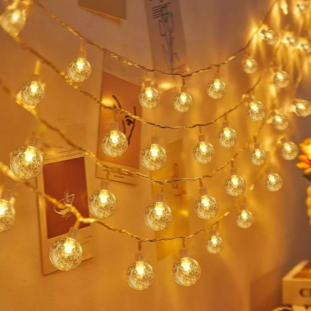 Picture of 30M LED Ball string Light In Warm White Light