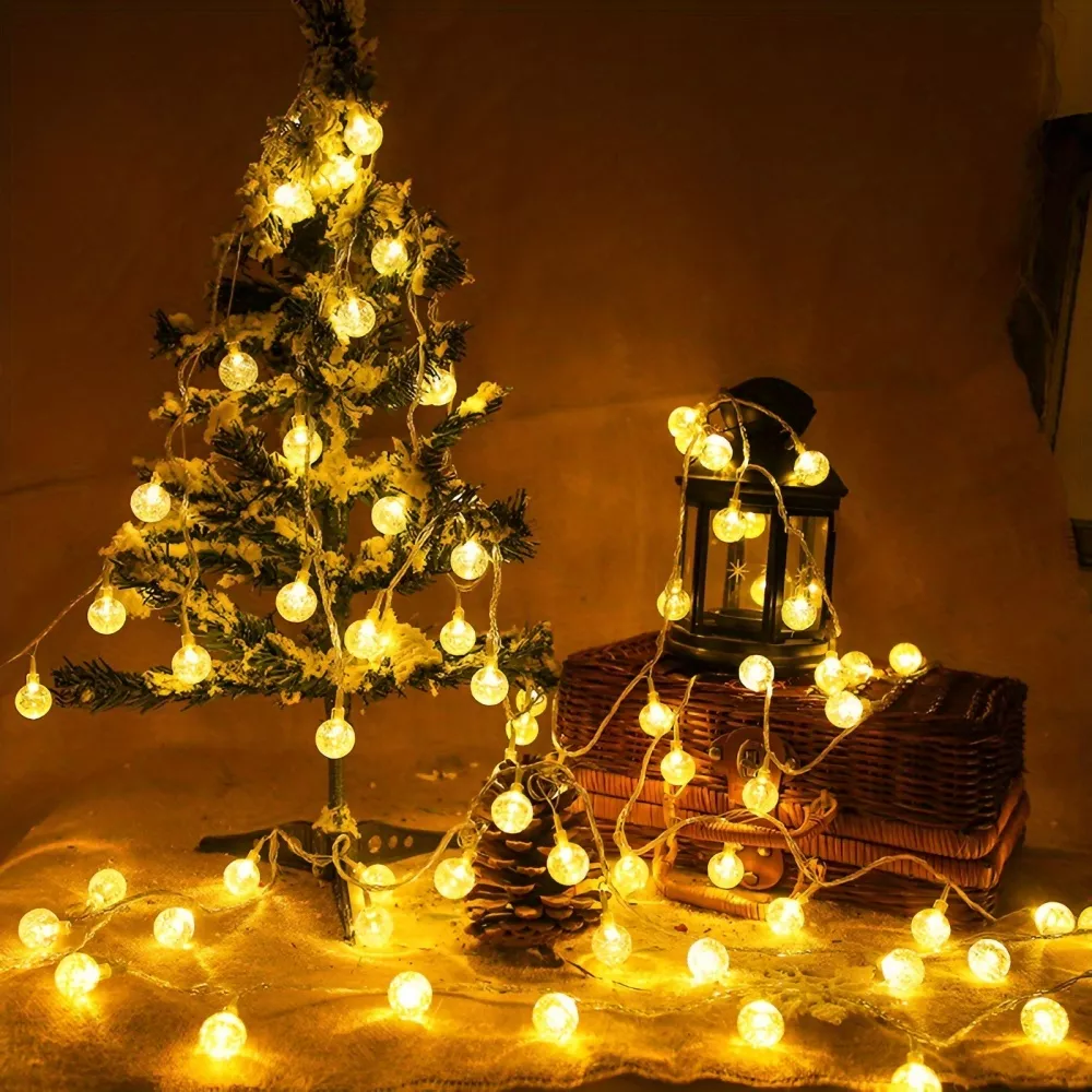 Picture of 30M LED Ball string Light In Warm White Light