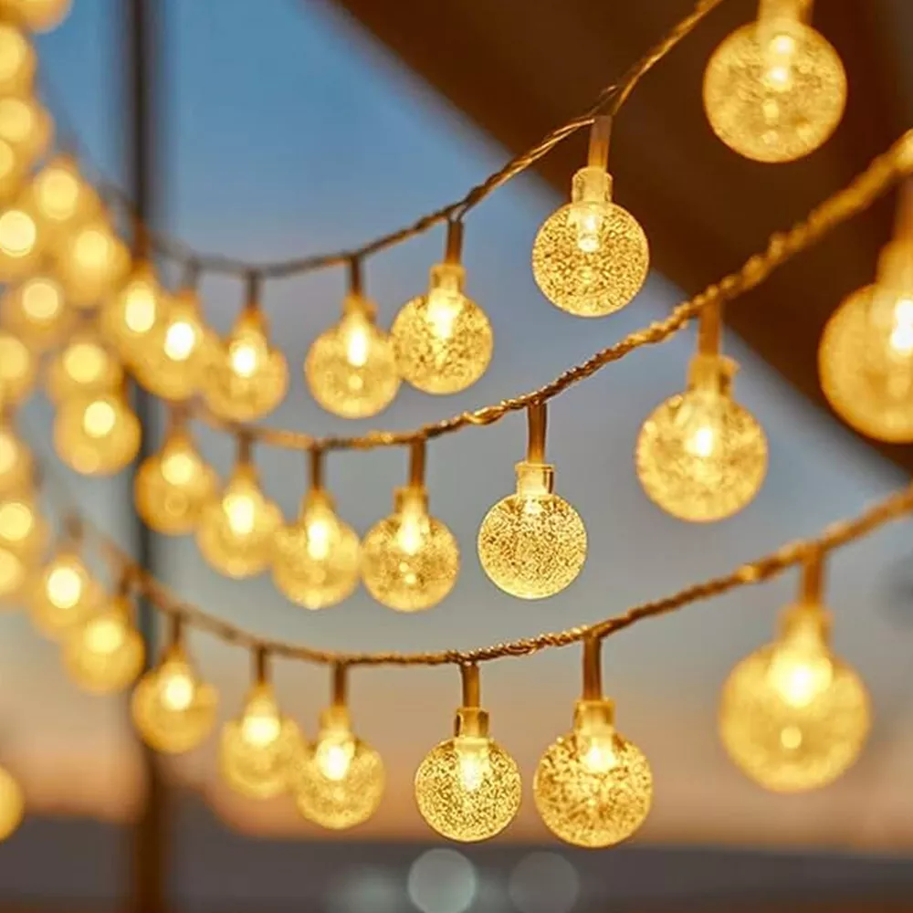 Picture of 50M LED Ball string Light In Warm White Light