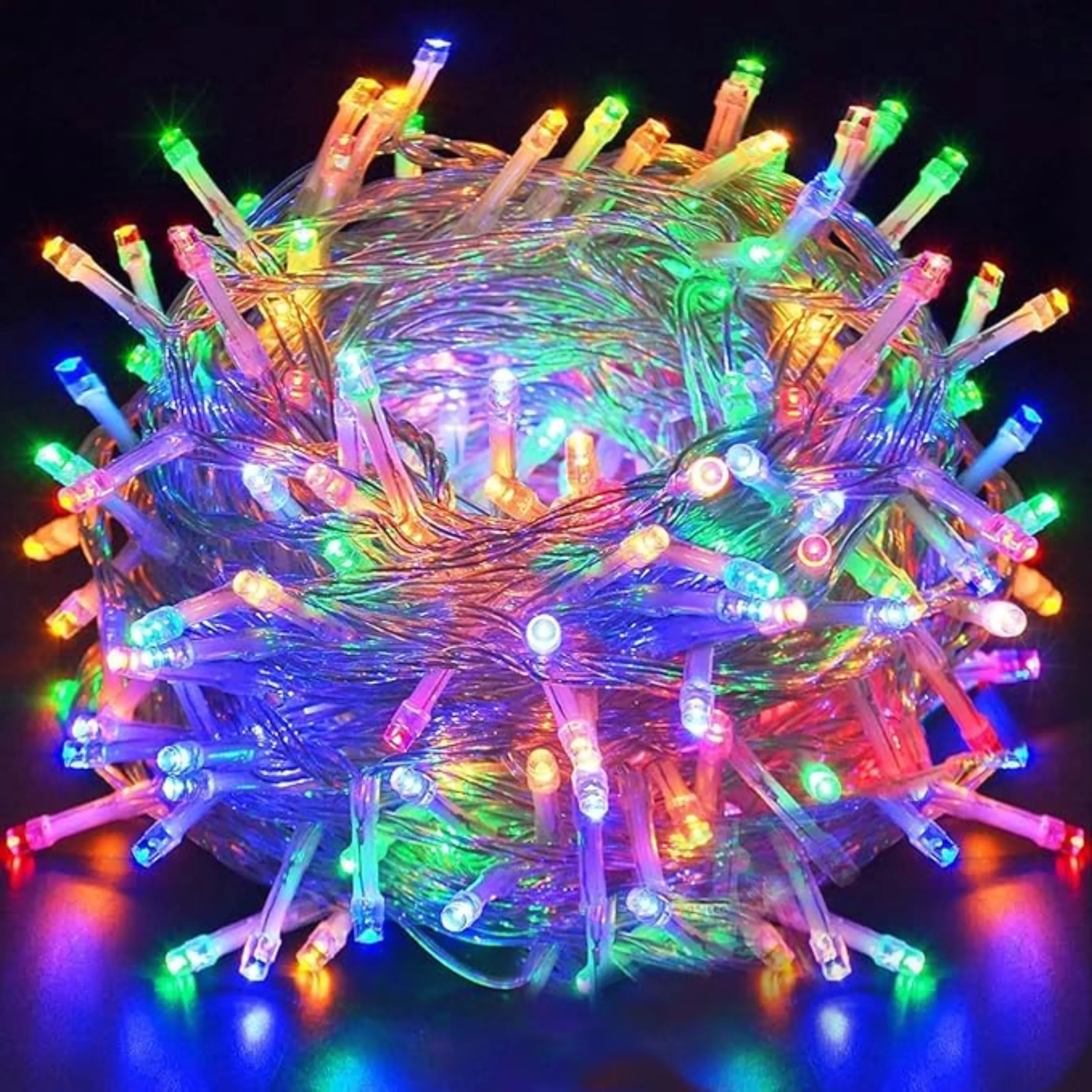 Picture of 480 LED Multicolor String Lights – 50 Meter Decorative Fairy Lights for Christmas, Home, Garden & Outdoor Festive Lighting