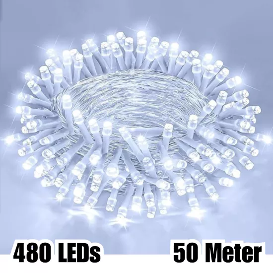 50M LED String Light White | 480 LEDs | IP44 Waterproof | MODI | Vmax ...