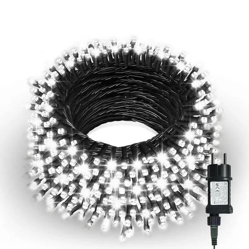 Picture of 50M Warm White LED String Light – 8 Lighting Modes