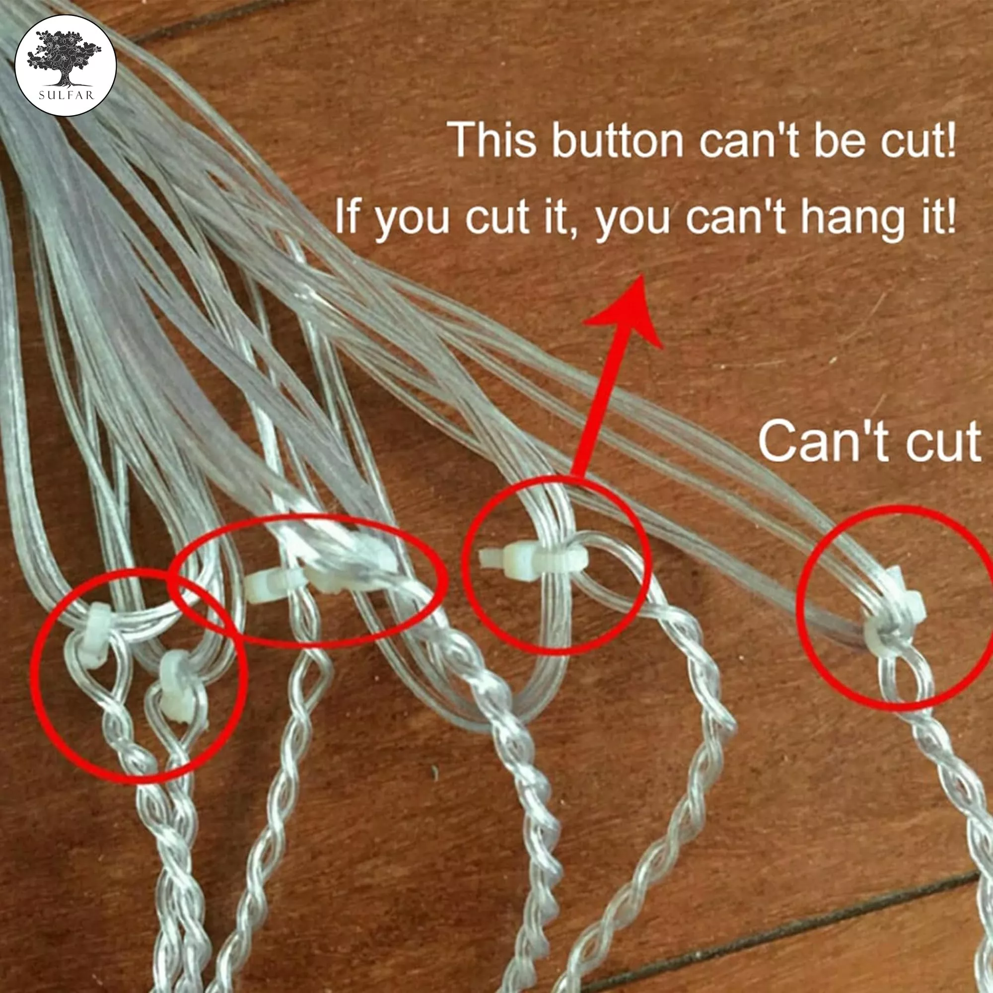 Picture of MODI Diya Curtain LED String Lights – 8 Modes, IP44 Waterproof Warm White Festival Hanging Lights for Home & Outdoor Décor (Diwali Series)