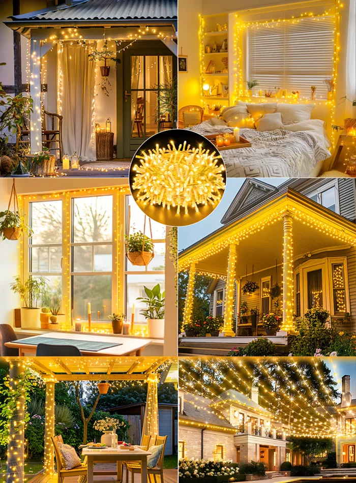 Picture of 50Meter  LED String Fairy Lights, 8 Modes-320 LEDs,