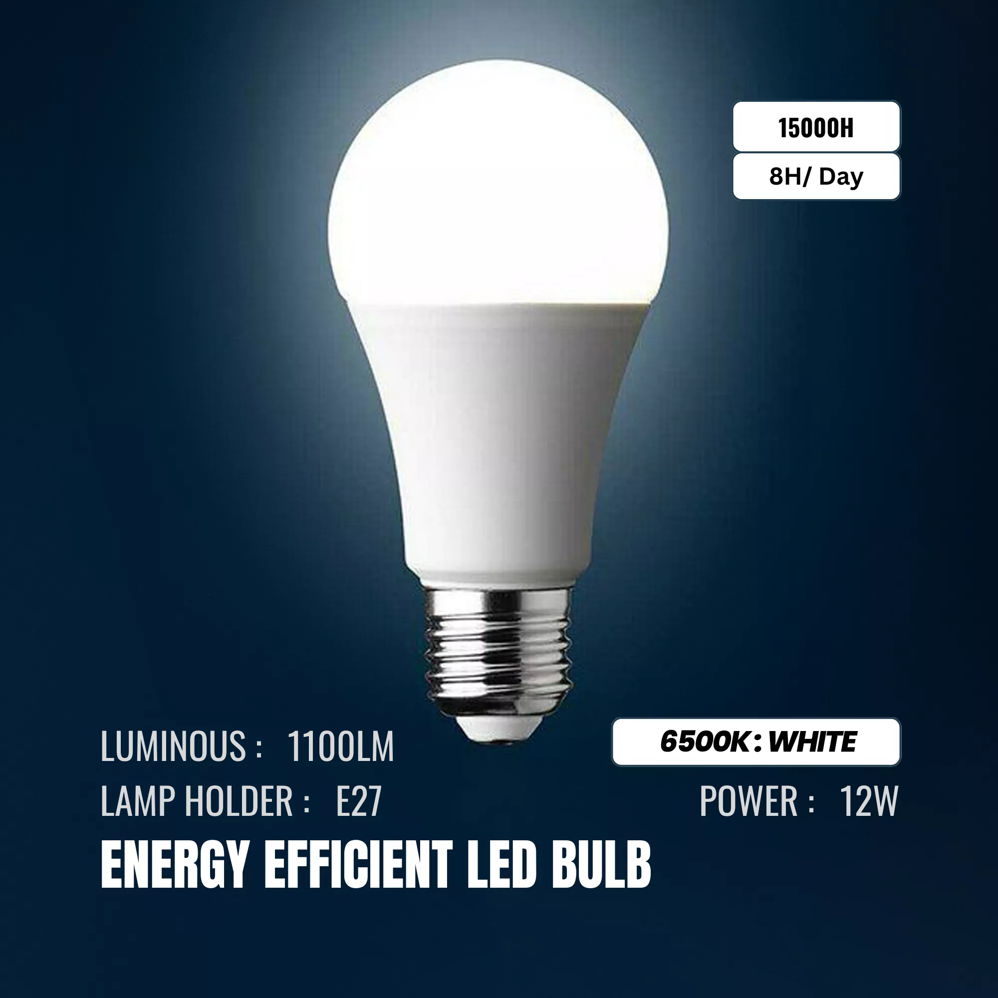 Picture of LED Bulb 4.5W – Energy Saving Light Bulb – Warm/White