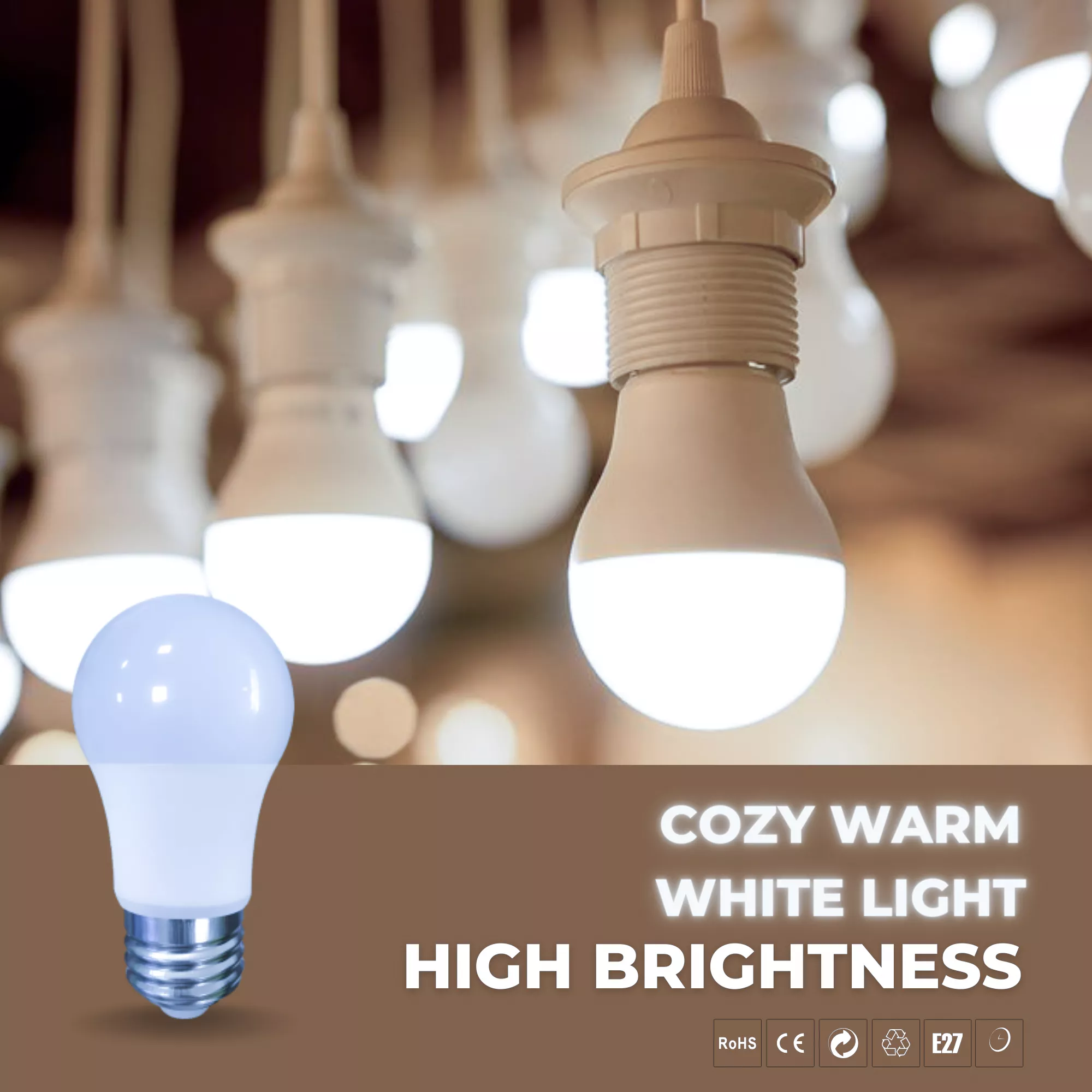 Picture of 12W LED Bulb E27/B22 – Super Bright Energy Saving Light