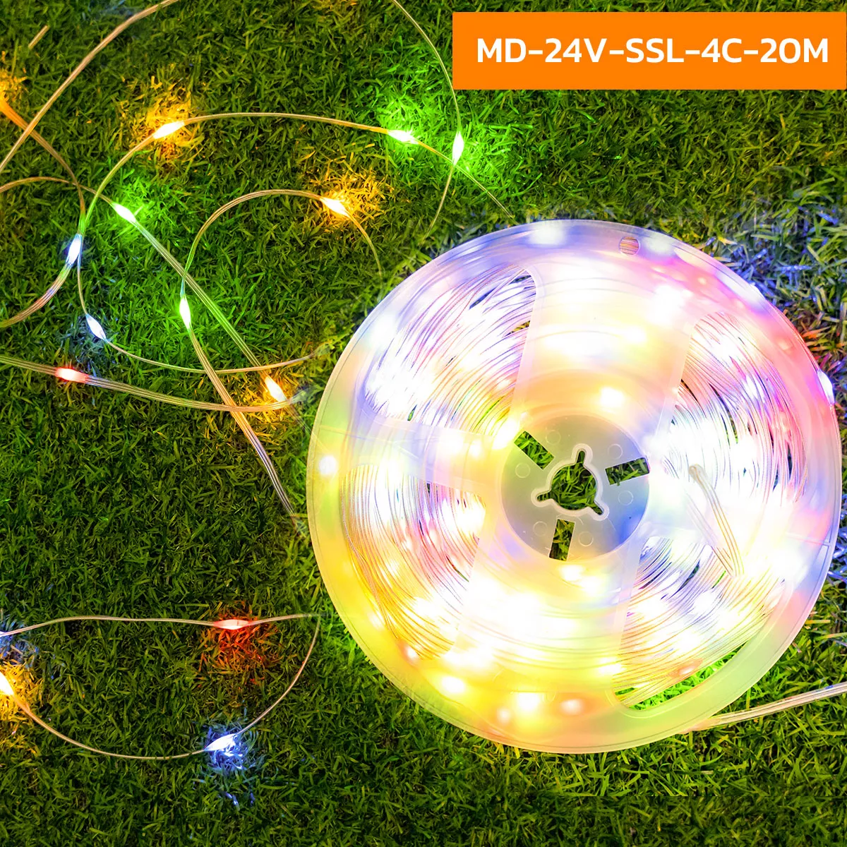 Picture of Solar RGB String Lights 10M/20M (Multi-Color Changing)