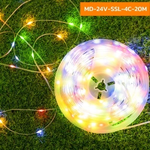 Picture of Solar RGB String Lights 10M/20M (Multi-Color Changing)