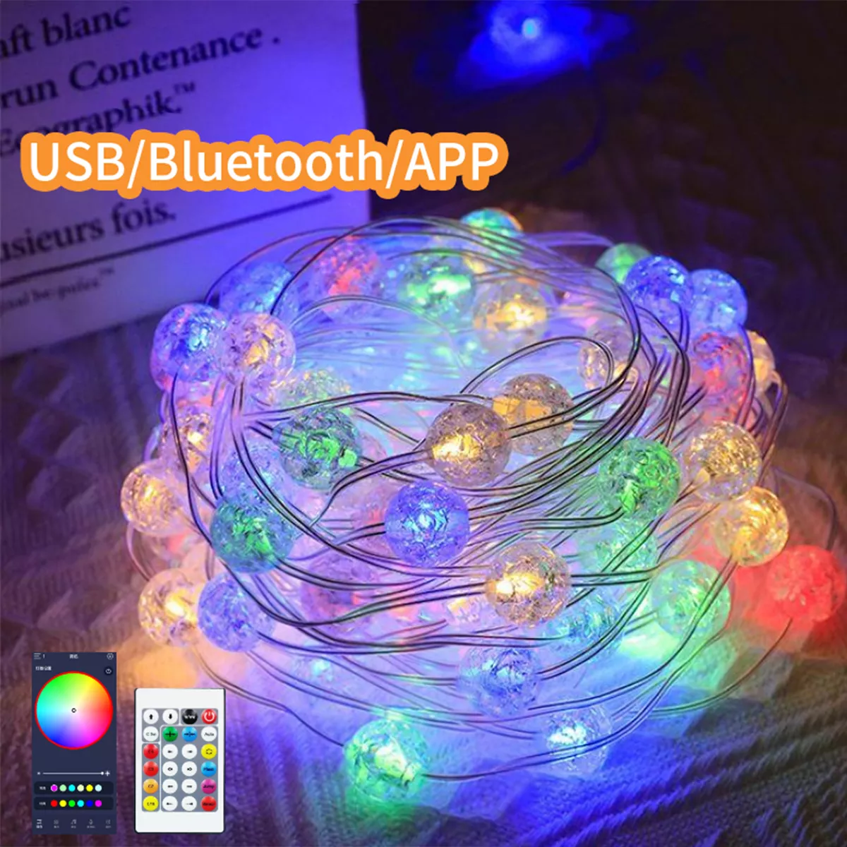 Picture of USB RGB LED Strip Light 5M/10M with Remote