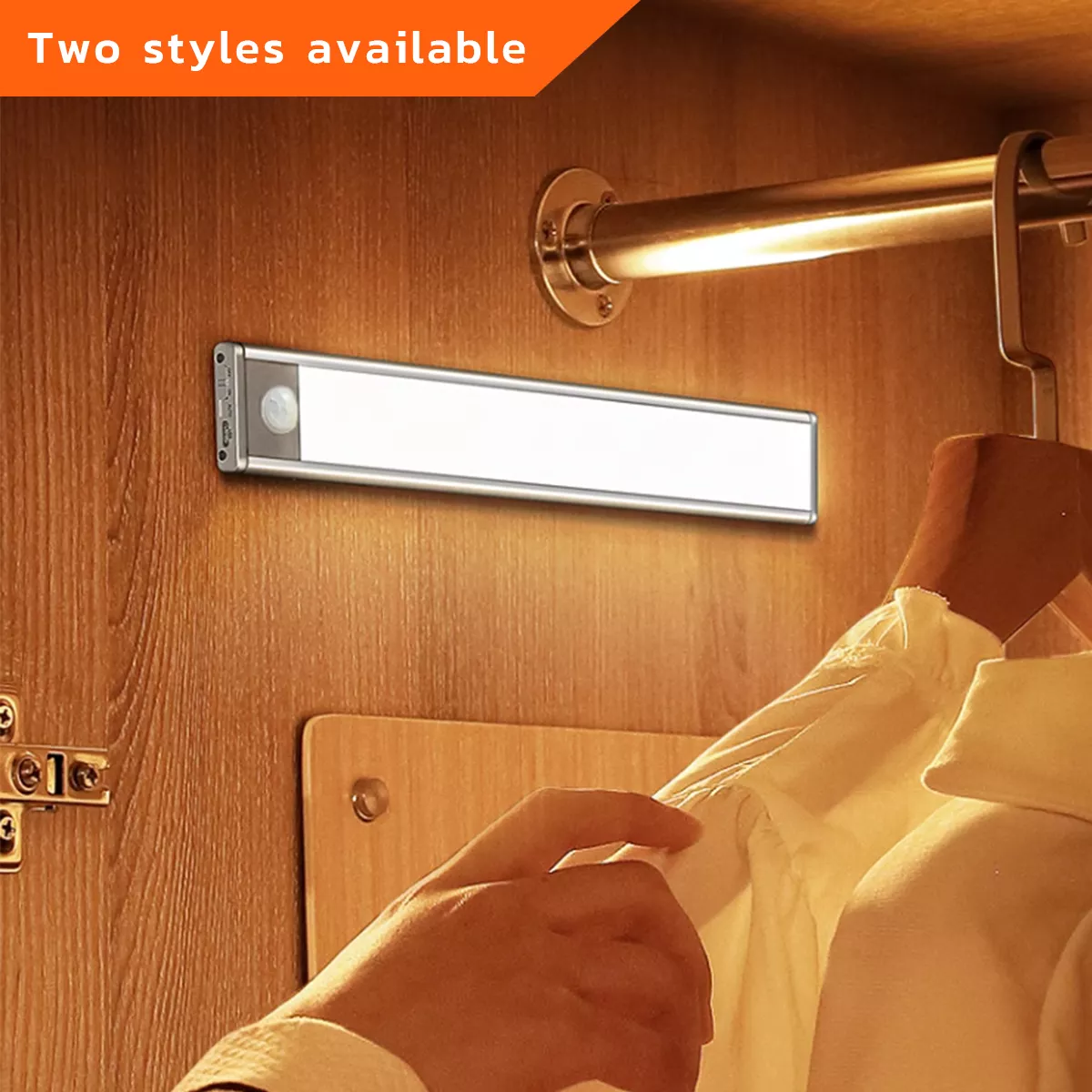 Picture of Slim LED Rechargeable Wall Light – 3 Color Touch Control Night Lamp 1.8W