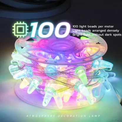 Picture of Ice Cream Shape LED RGB String Lights