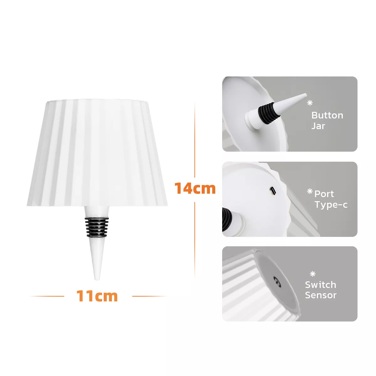 Picture of Rechargeable Wine Bottle LED Stopper Lamp – 3 Color Mood Light