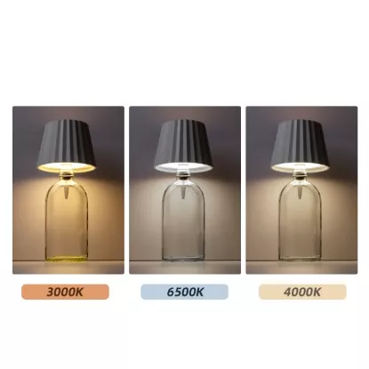 Picture of Rechargeable Wine Bottle LED Stopper Lamp – 3 Color Mood Light