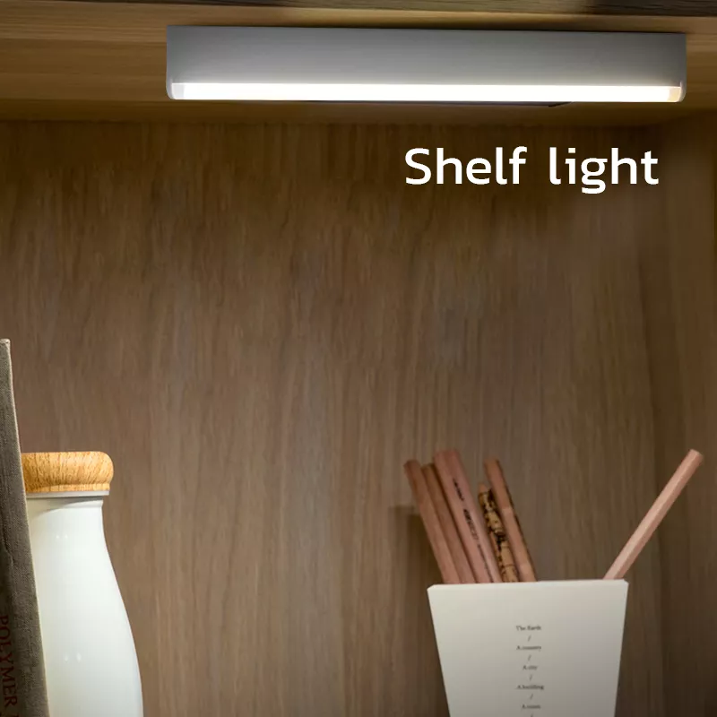 Picture of Wireless Rechargeable LED Shelf Light / Under Cabinet Lamp – 3 Color Touch Dimming