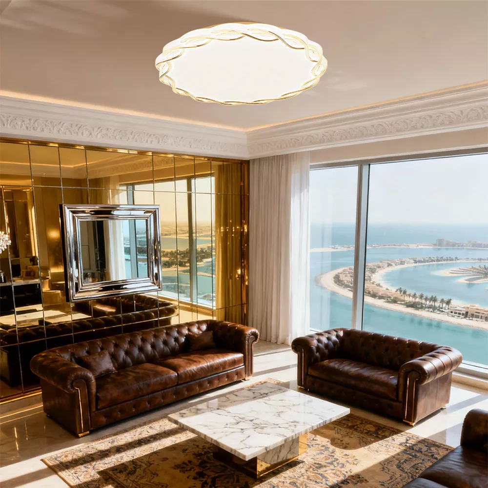 Picture of Modern 3-Color LED Ceiling Light 80W