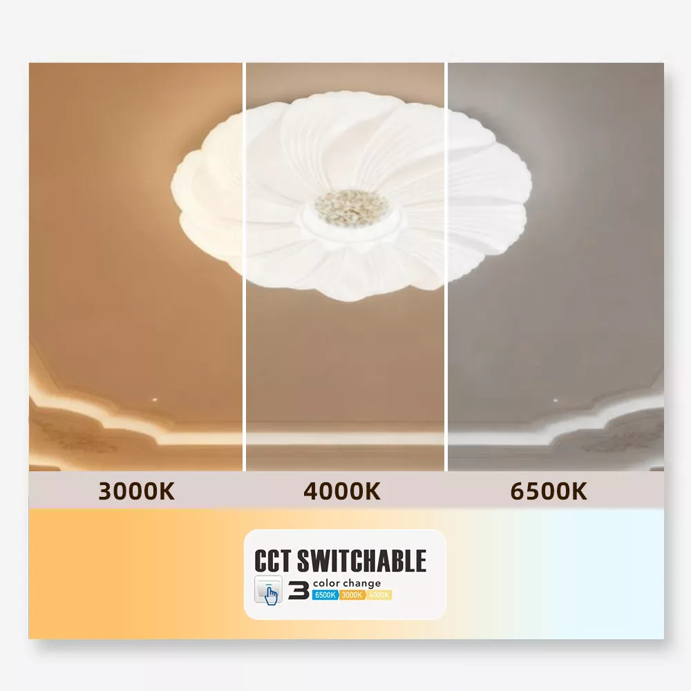 Picture of Luxury Flower LED Ceiling Light 80W