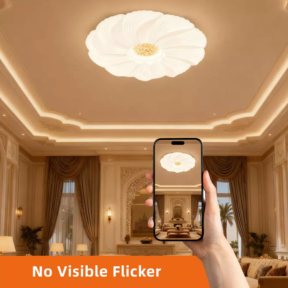 Picture of Luxury Flower LED Ceiling Light 80W