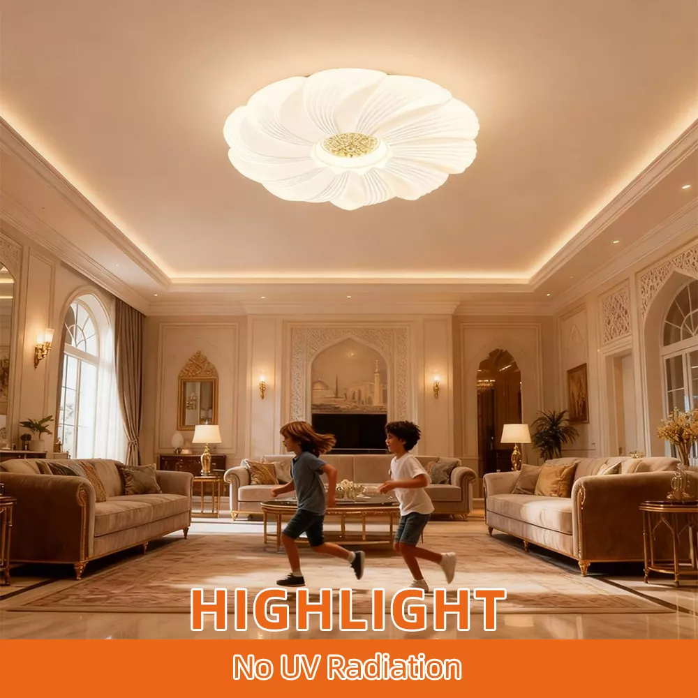 Picture of Luxury Flower LED Ceiling Light 80W