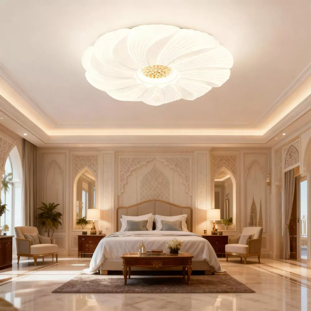 Picture of Luxury Flower LED Ceiling Light 80W
