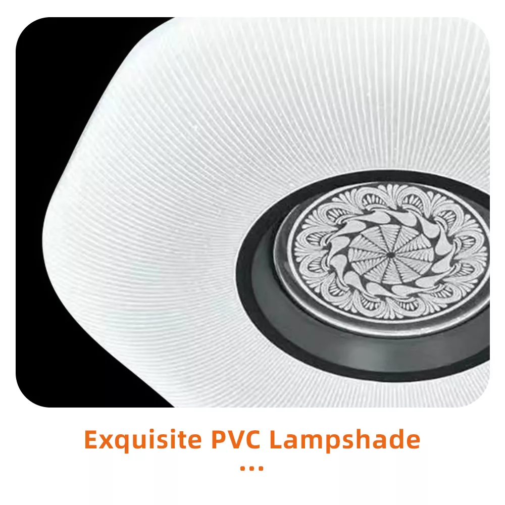 Picture of Luxury Crystal Center 3-Color LED Ceiling Light 80W