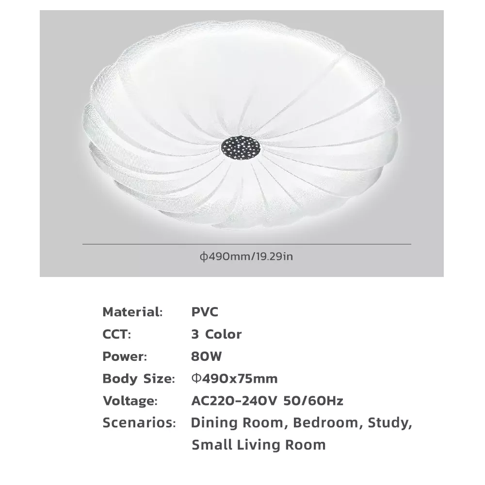 Picture of 80W LED Lotus Flower Ceiling Light