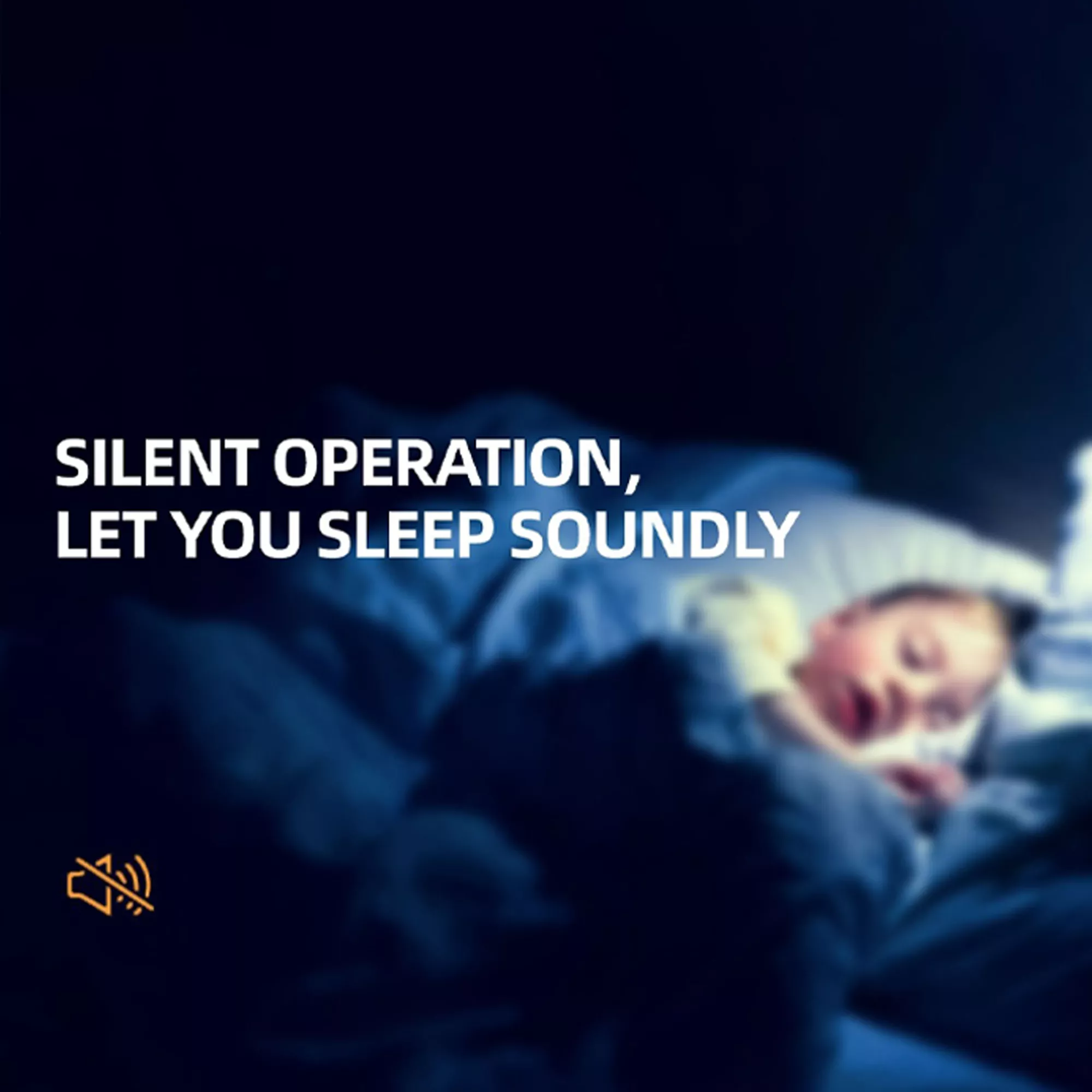 Child sleeping under silent ceiling fan to highlight quiet motor operation for bedrooms