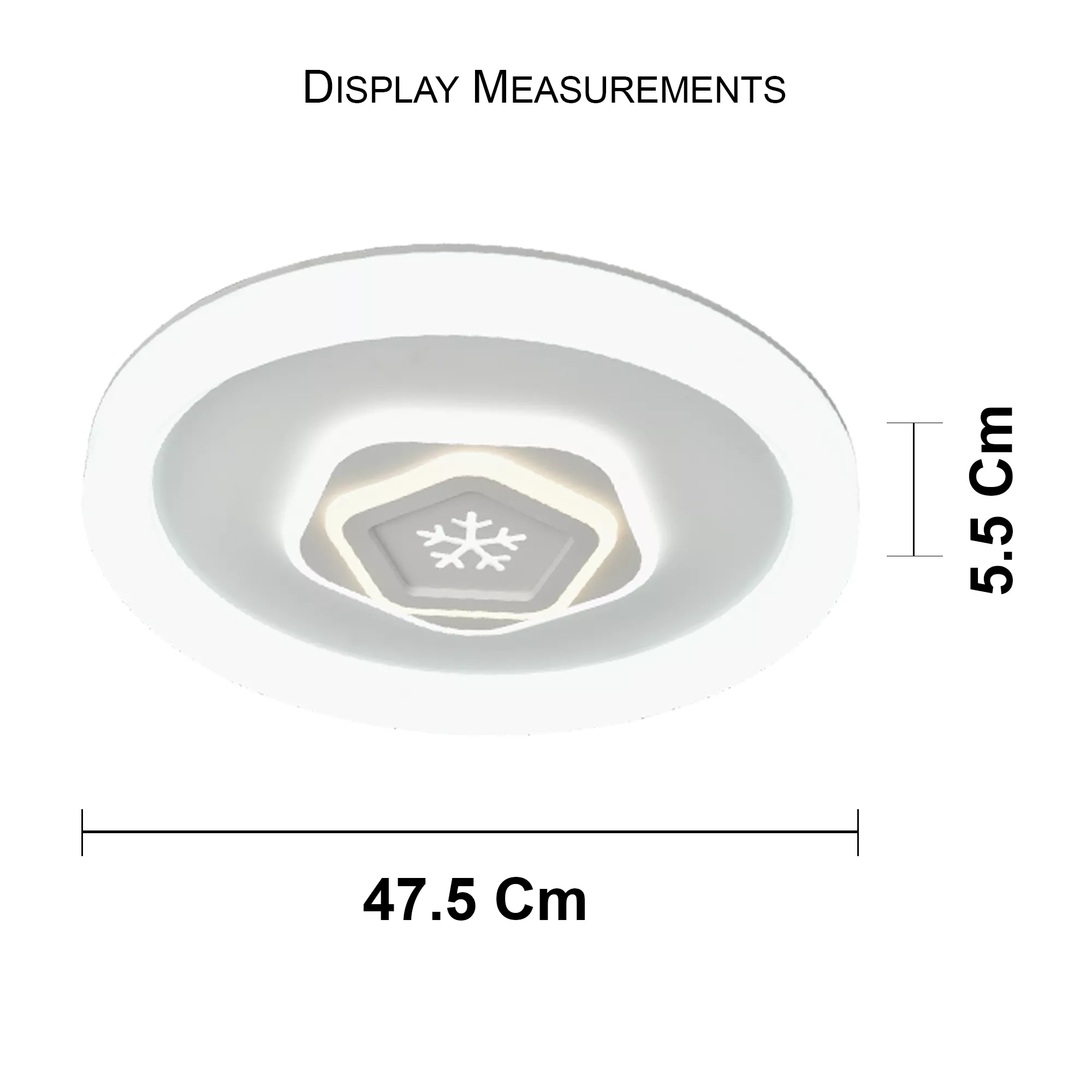 Picture of Modern LED Ceiling Light 72W