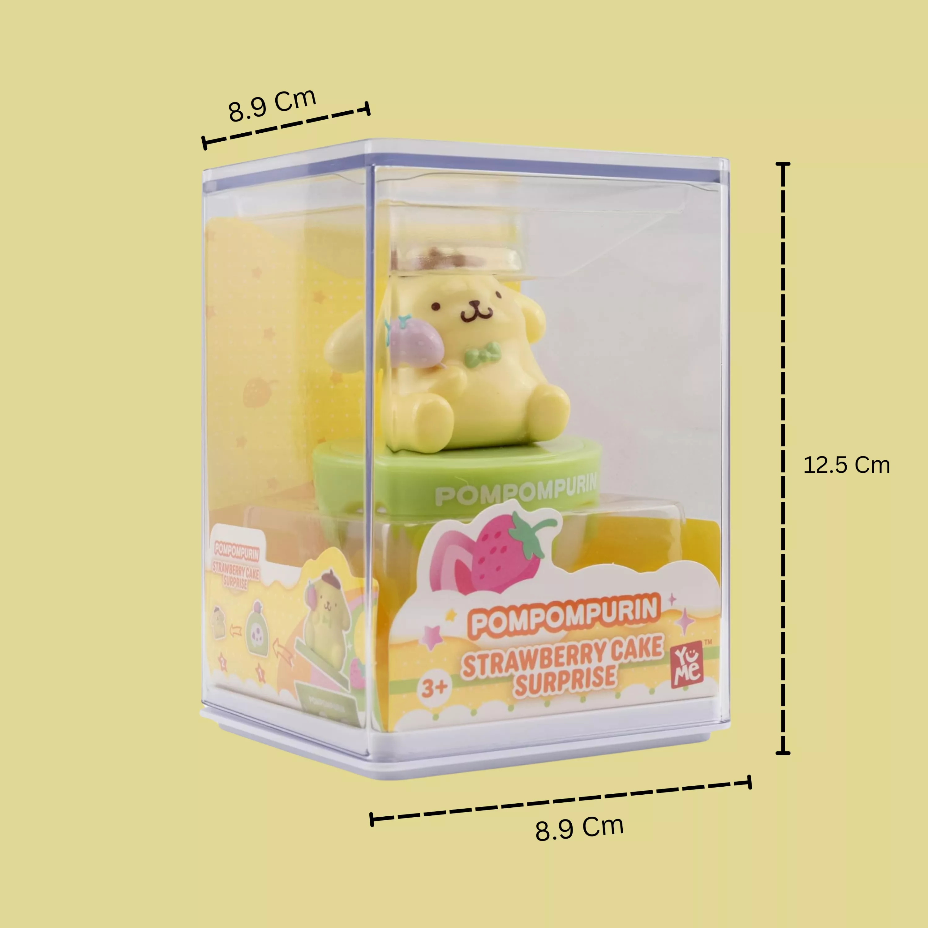 Picture of Pompompurin Strawberry Cake Surprise Toy – Sanrio Collectible Figure