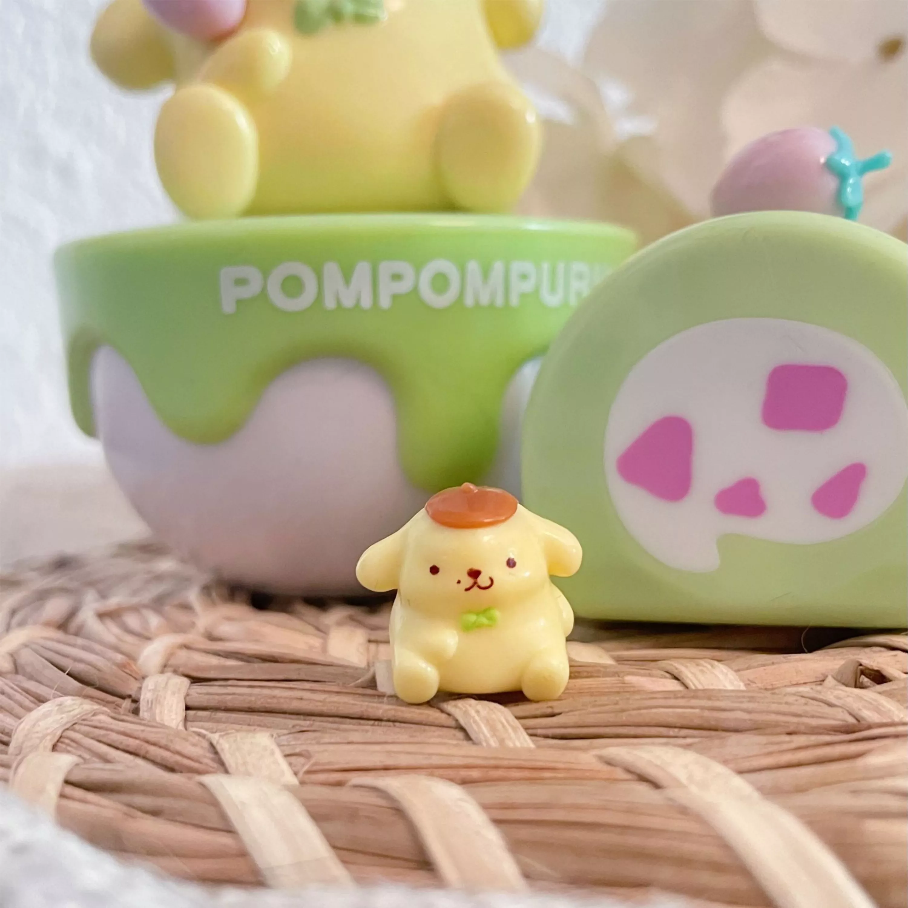 Picture of Pompompurin Strawberry Cake Surprise Toy – Sanrio Collectible Figure