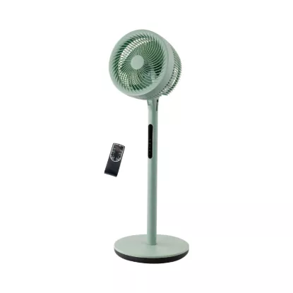 Picture of Air Circulation Pedestal Fan with Remote Control – Silent Oscillating Cooling Fan