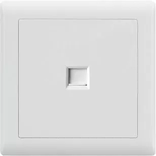 Picture of Telephone + Computer + TV Multi-Function Wall Outlet Panel
