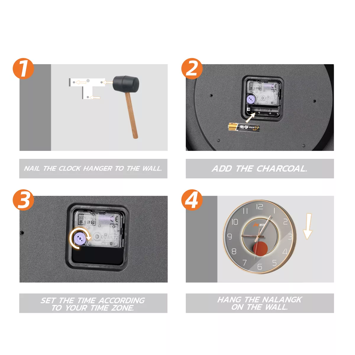 Picture of Modern Decorative Quiet Sweep Wall Clock