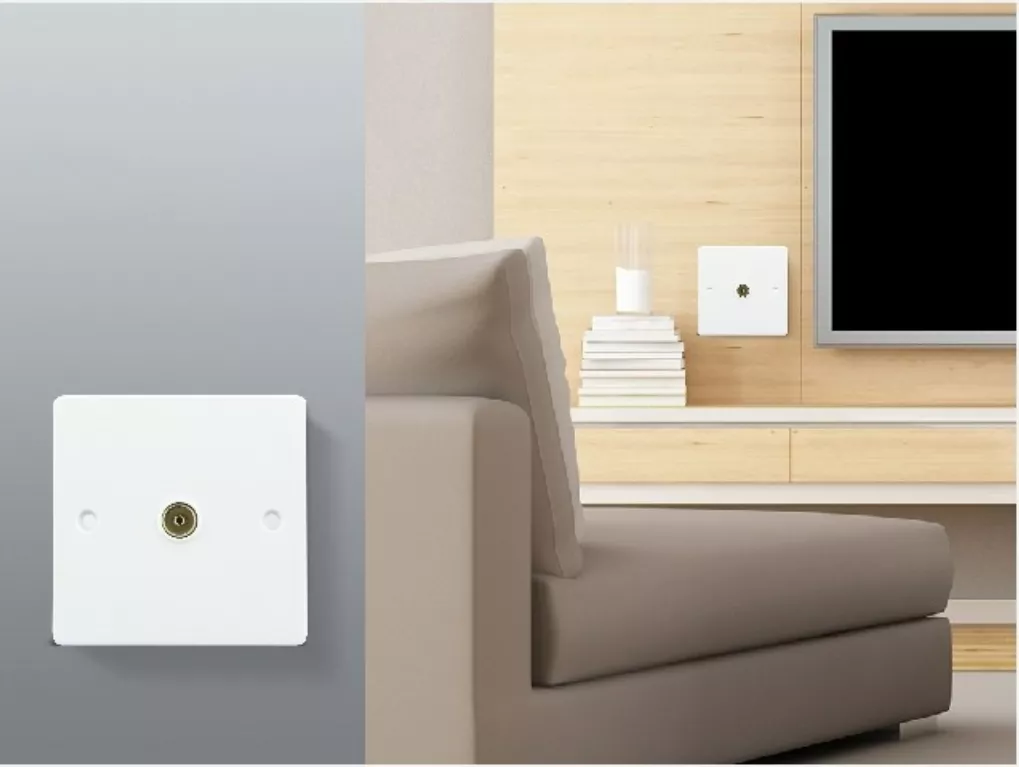 Picture of TV Coaxial Socket – Single Outlet
