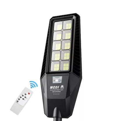 Picture of 300W Solar Street Light With Motion Sensor & Remote – Outdoor Waterproof LED Street Lamp