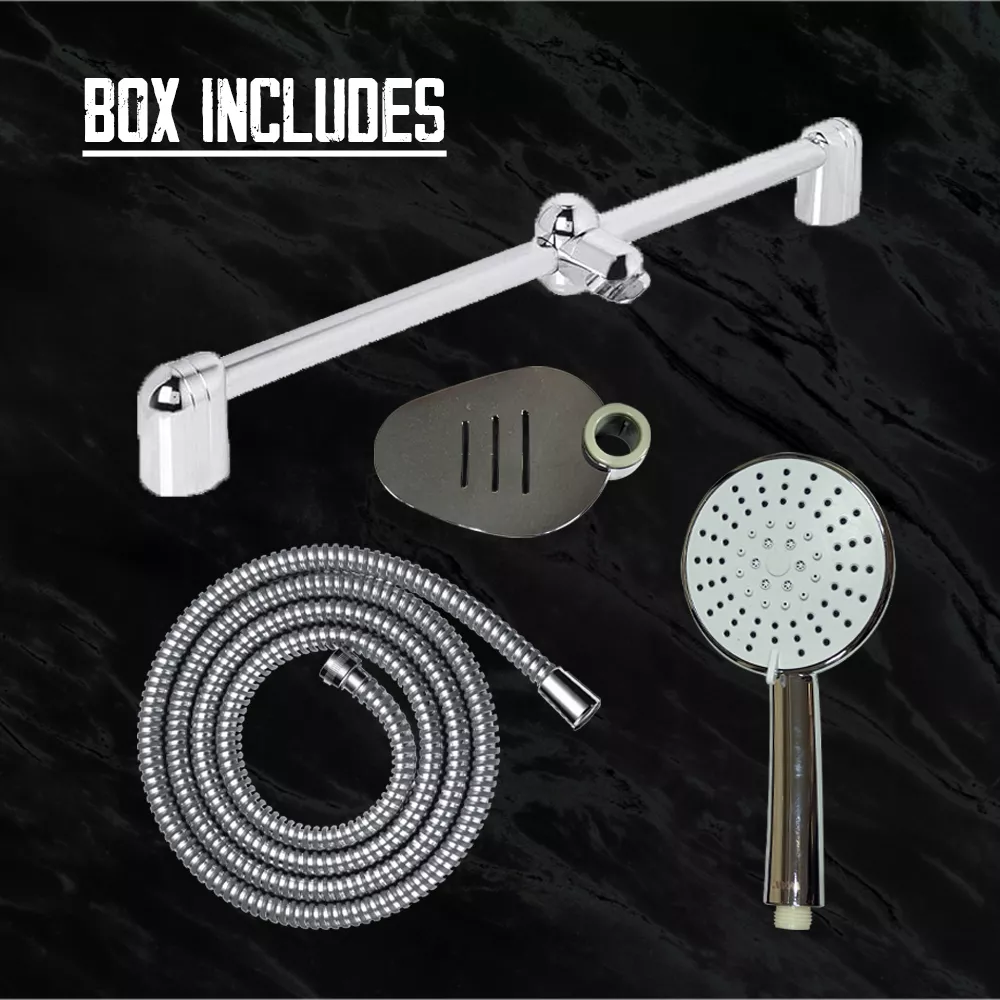 Picture of 5-Function Adjustable Shower Head Set with Sliding Bar