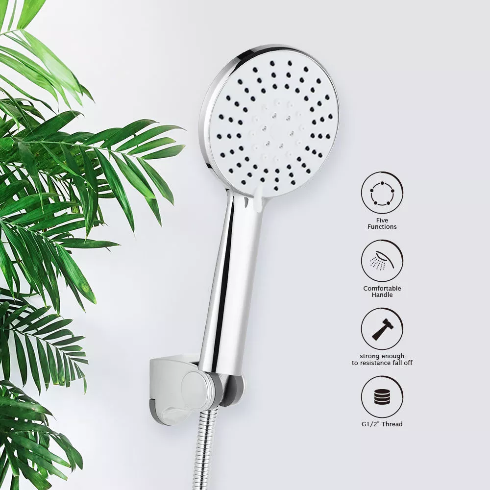 Picture of 5-Function Adjustable Shower Head Set with Sliding Bar