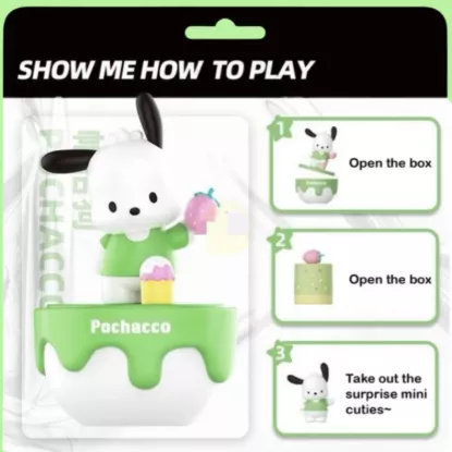 Picture of Pochacco Strawberry Surprise Blind Box | Sanrio Kawaii Collectible Figurine