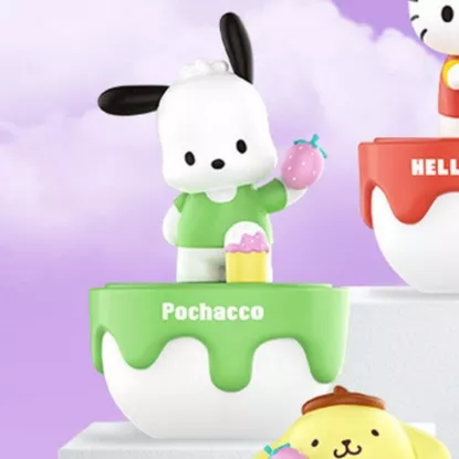 Picture of Pochacco Strawberry Surprise Blind Box | Sanrio Kawaii Collectible Figurine