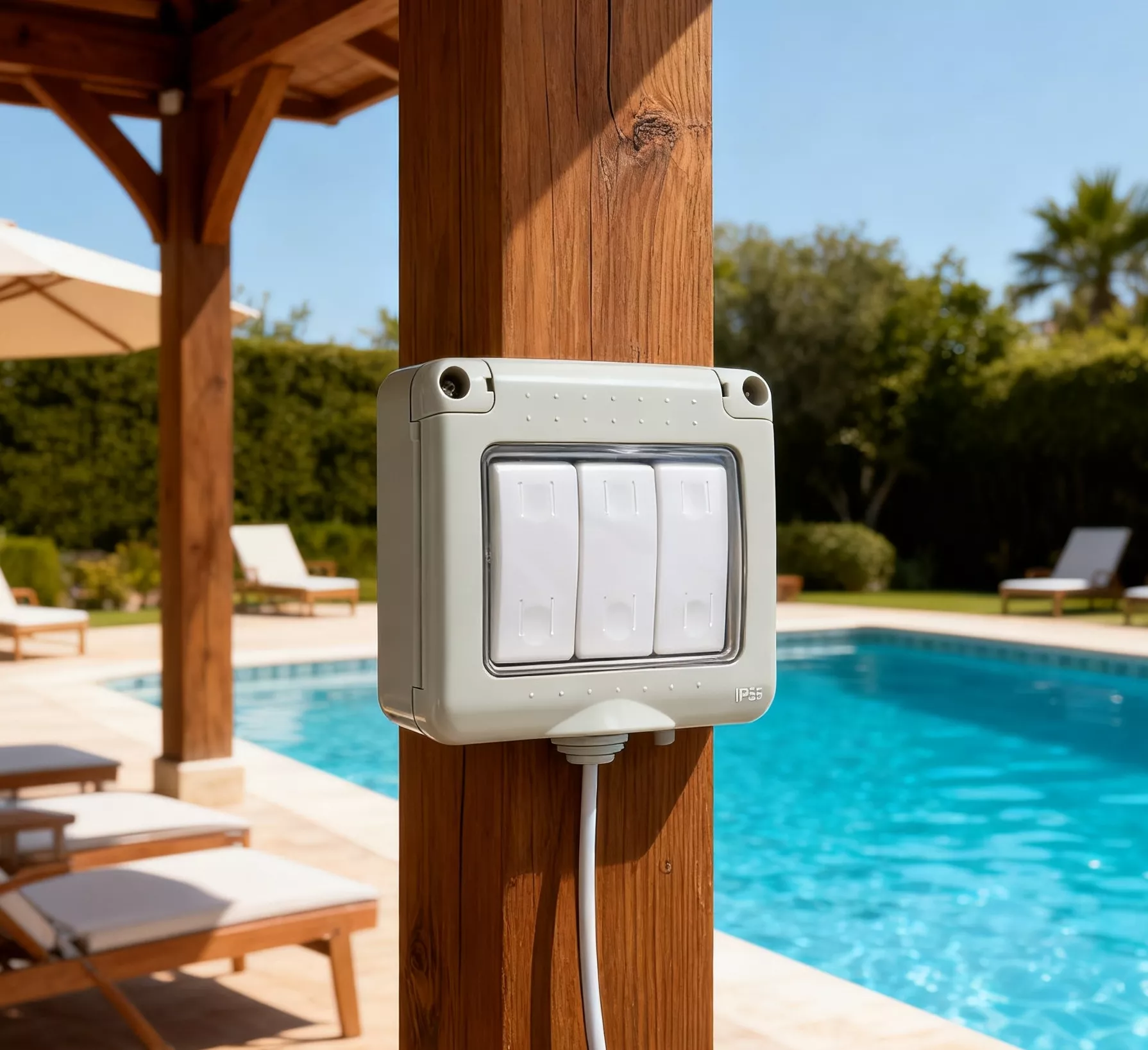 Picture of Weatherproof Triple Switch