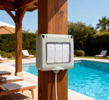 Picture of Weatherproof Triple Switch