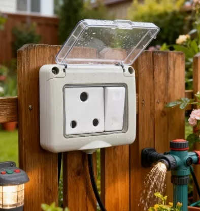 Picture of Outdoor 3-Pin Round Socket