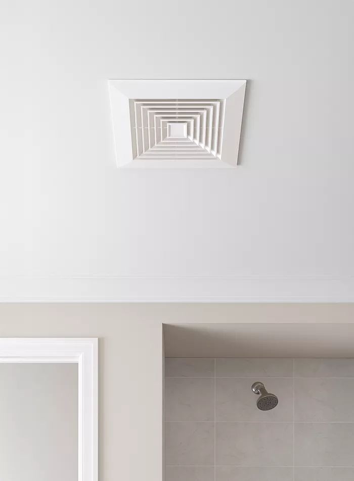 Picture of Square Ceiling Exhaust Fan 6-Inch – Silent Bathroom & Kitchen Ventilation Fan