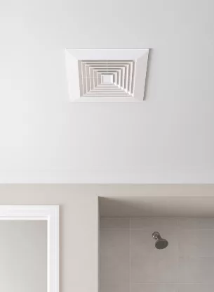 Picture of Square Ceiling Exhaust Fan 6-Inch – Silent Bathroom & Kitchen Ventilation Fan