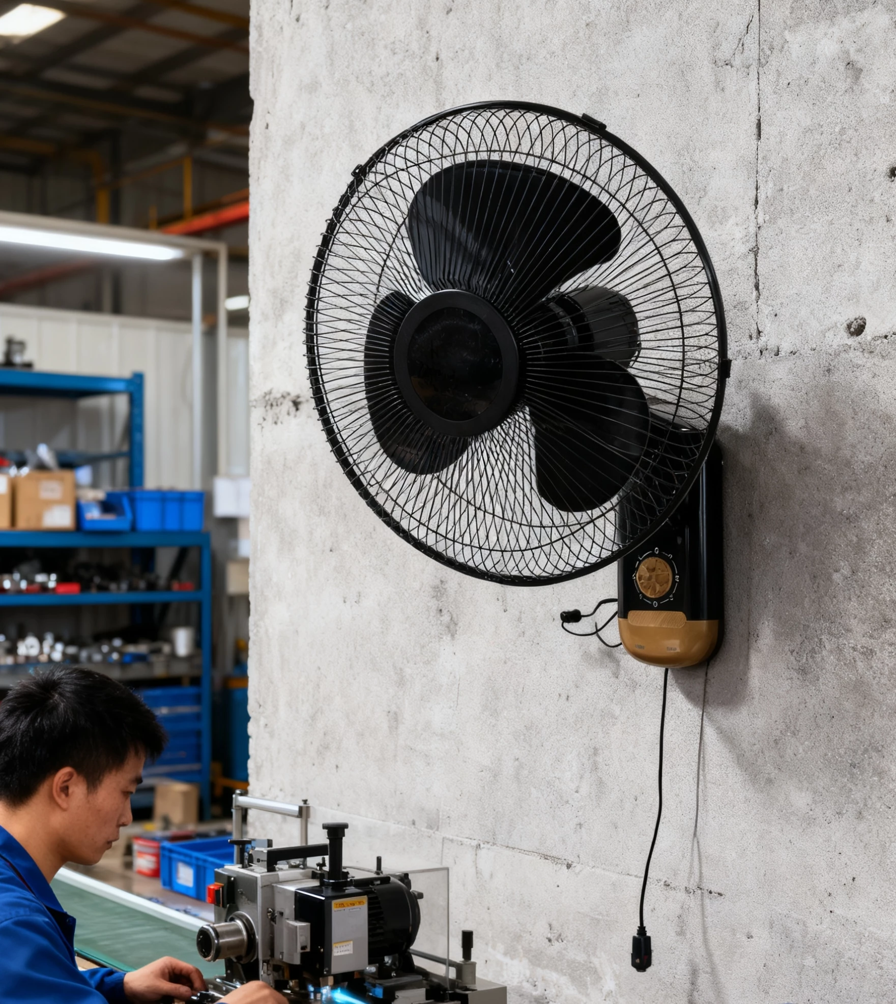 Picture of 16-Inch High-Speed Wall Fan