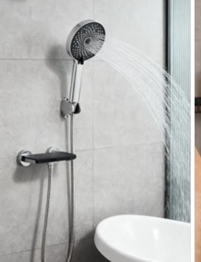 Picture of Handheld Shower with Wall Bracket & Hose