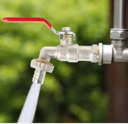 Picture of Outdoor Garden Bibcock Tap – Zinc Alloy Water Faucet with Hose Connector