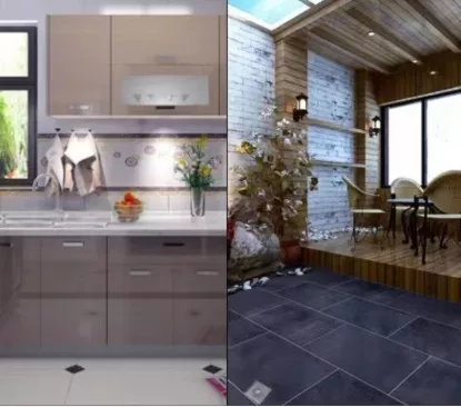 Picture of Stainless Steel Bathroom Floor Drain – Anti-Odor & Fast Drainage