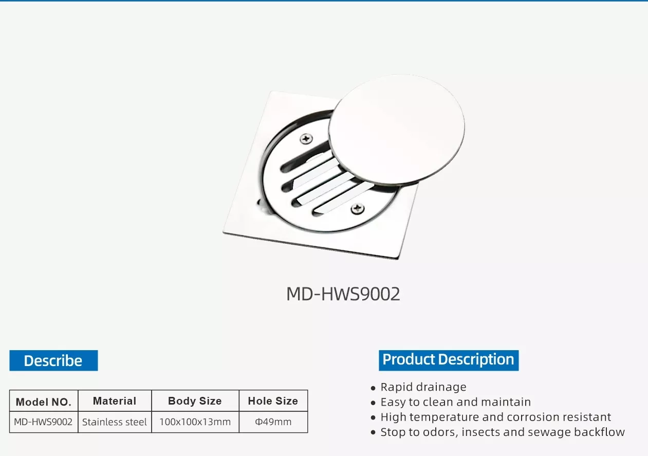 Picture of Stainless Steel Floor Drain Cover 4 Inch