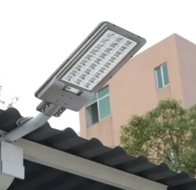 Picture of Solar Street Light with Remote – 200W/300W LED Outdoor Lamp for Garden, Yard & Pathway (6500K)”